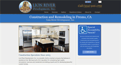 Desktop Screenshot of lionriverdev.com